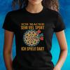 T-Shirt Women I Play Darts Motif Cotton Size S To 3XLWill Open In New Window or Tab