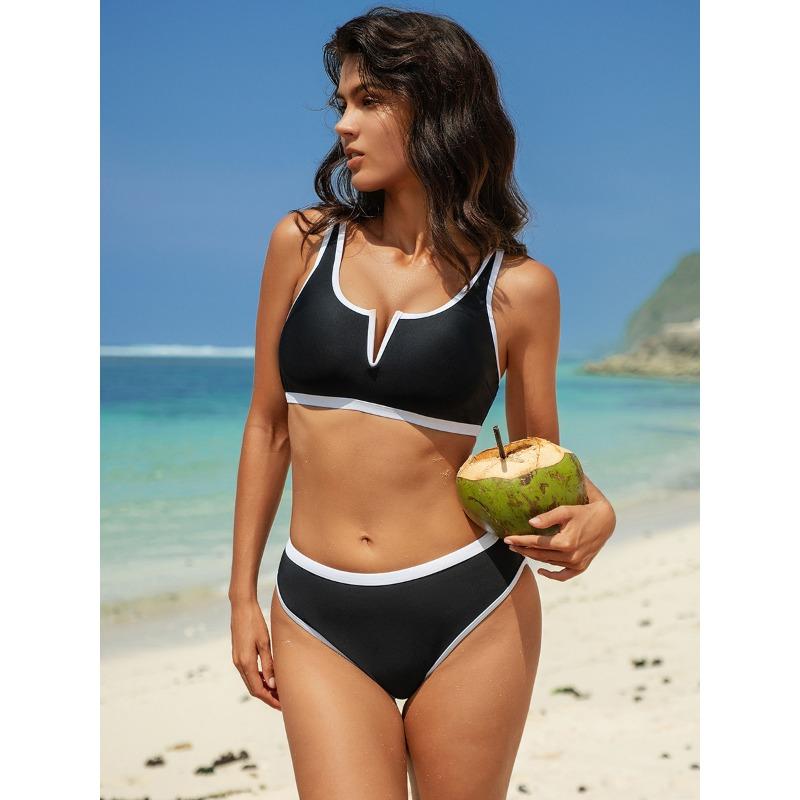 Fashion and Comfort Beach Vacation Swimsuit Sexy Bikini Swimsuit Women Swimwear Swimsuit Separate Fine Stitching In A Variety of Colors Beachwear