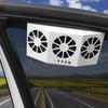 3 Head Coolers Car Fan USB/Solar Energy Cooling Vent Exhaust Portable Car Coolers Fan Exhaust Fan Car Radiator