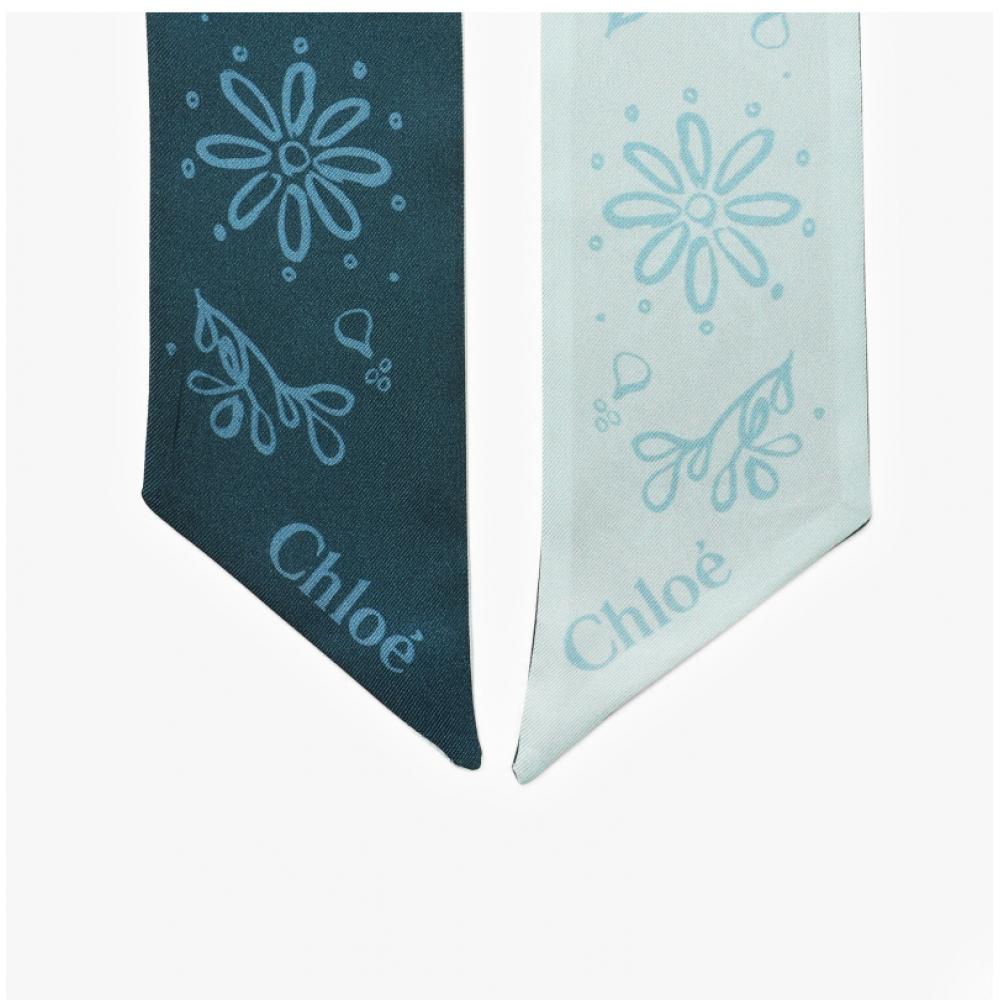 Chloe Chc24st012se1 470 Bandeau Bandeau Silk Scarf