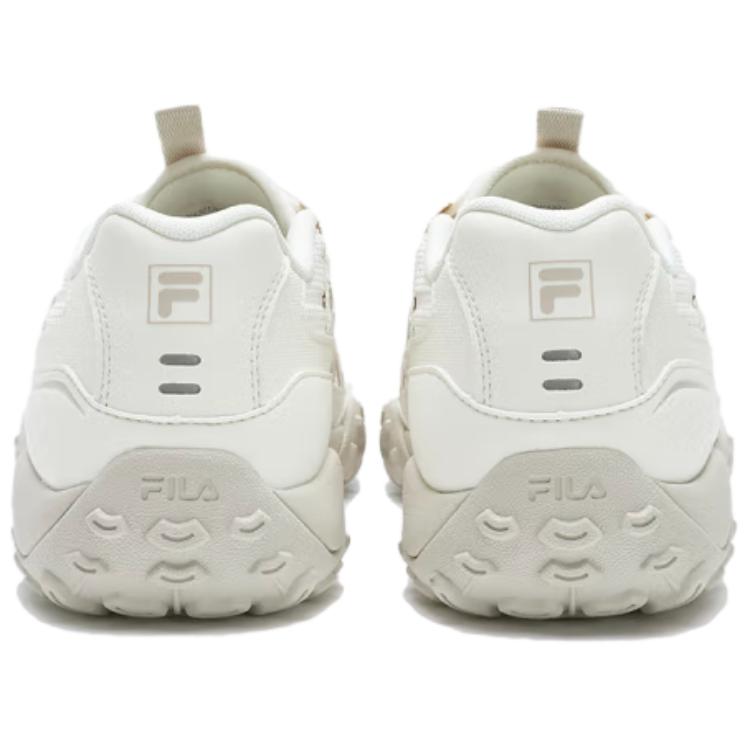 Fila Echappe Ballet Shoes Soft Comfortable Durable Breathable Low-Top Dad Shoes Women Shoes White F12W432126F-GR