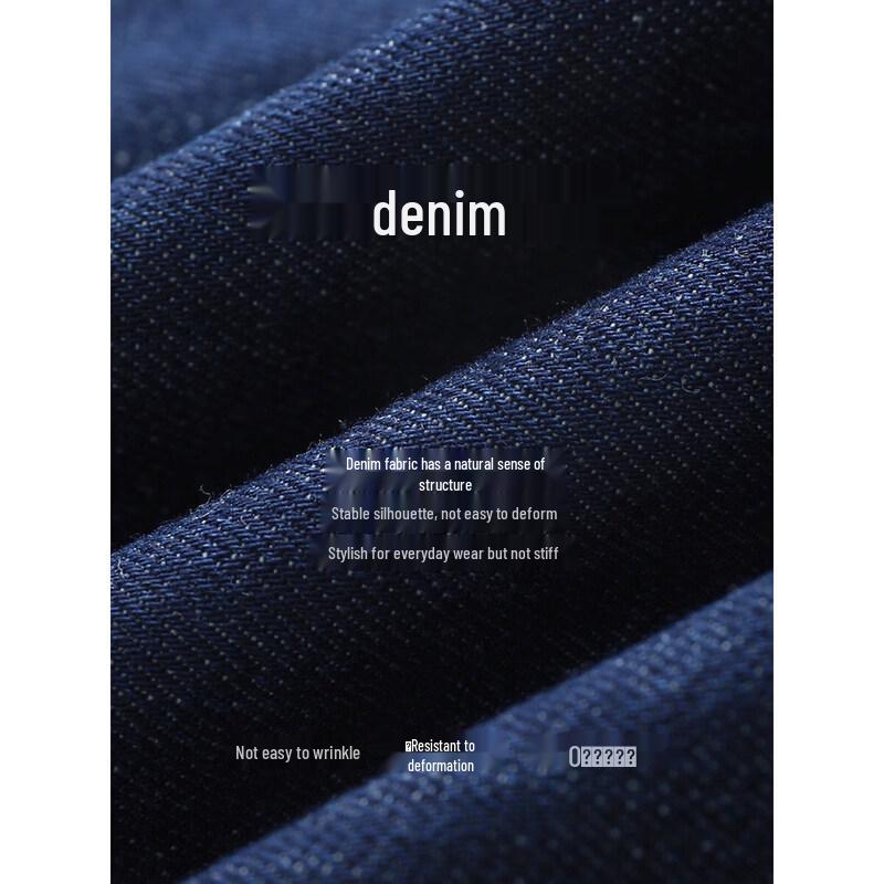 Loose Fit Denim Shirt Jacket