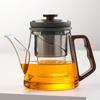 Top Pot Elegant Cup Tea Separation Lift Bubble Teapot Full Glass Office Electric Ceramic Stove Tea Maker Tea Set Infuser Teaware
