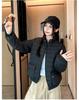 Solid Short Lightweight Warm Down Jacket for Women