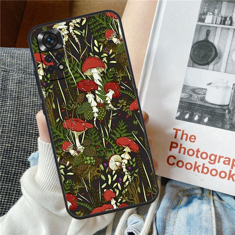 Trippy Mushroom For Xiaomi Redmi Note 13 9 10 11 12 14 15 Pro Plus Phone Case For Redmi 15 C 12C 13C 14C 10C