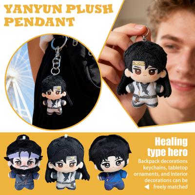10cm Plush Small Keychain Anime Peripheral Doll Toy