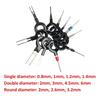 3/11pcs Terminal Removal Tool Car Electrical Wiring Crimp Connector Pin Extractor Kit Terminal Repair  Car Disassembly Tool