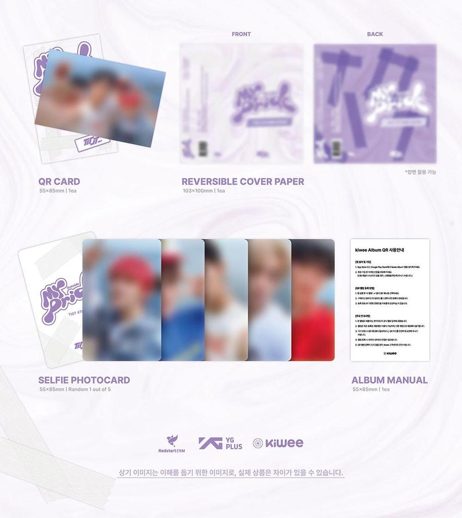 (YOUR PRIDE ver.) TIOT [MY PRIDE] 4th MINI ALBUM