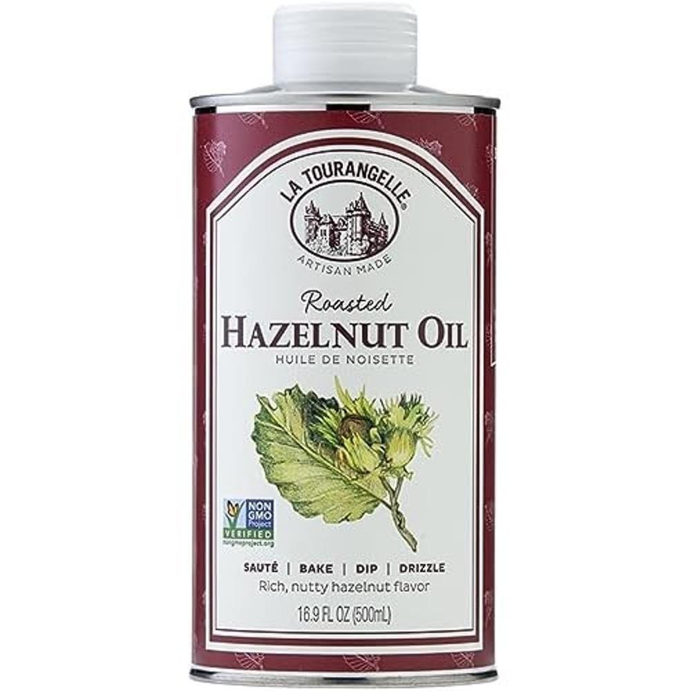 La Tourangelle Roasted Hazelnut Oil 500ml Traditional French Style Oil for Desserts and Dressings