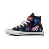 All Star 1V High Top Kids Canvas Shoes Kids Sneakers Black A06356C