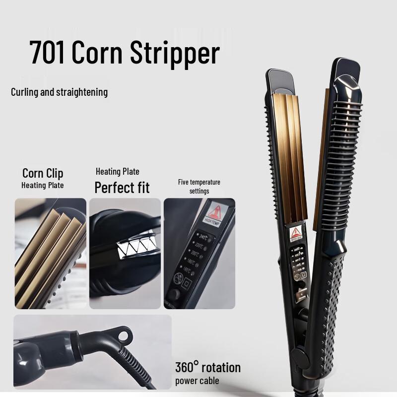 LISM Portable 3-in-1 Hair Styling Iron
