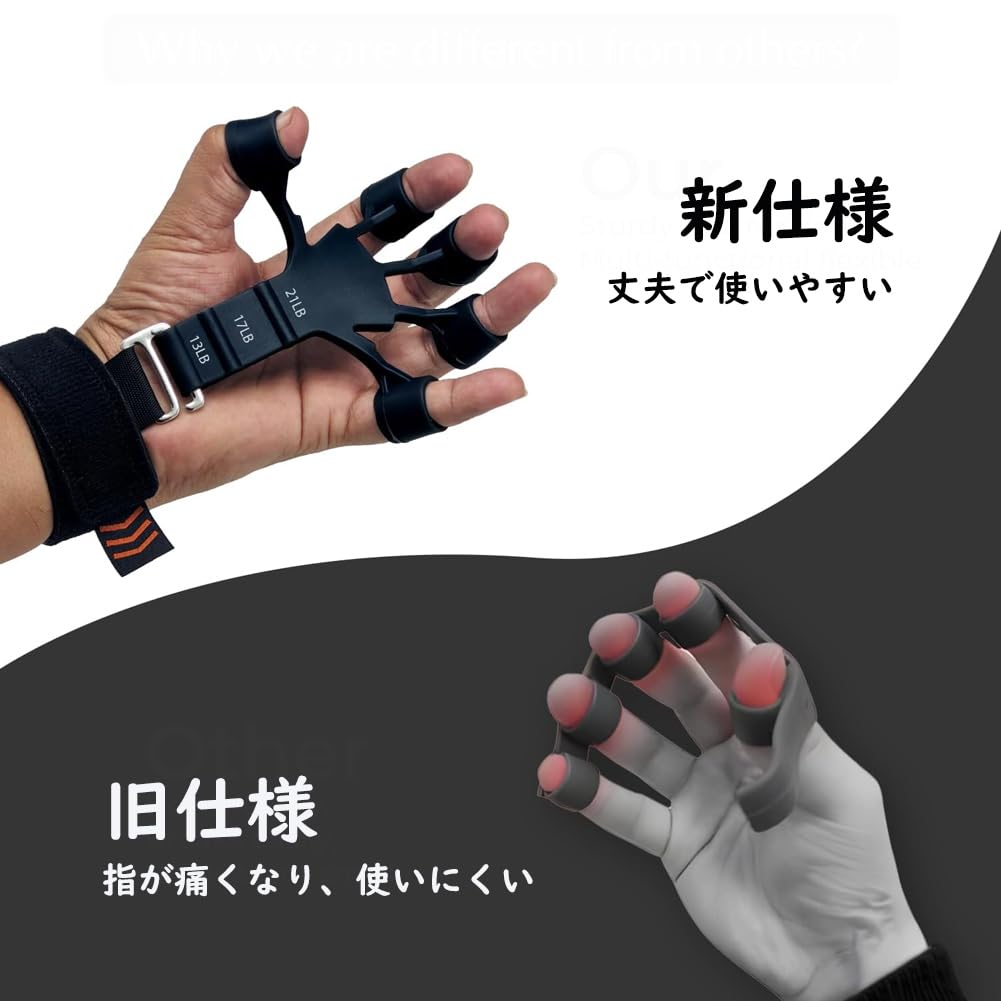 Finger Power Set of 2 Finger Trainer Finger Training Grip