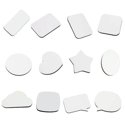 10pc Unique Gift Heat Transfer Blank MDF Sublimation Blank Fridge Magnet Large Sublimation Blank for Home Decor