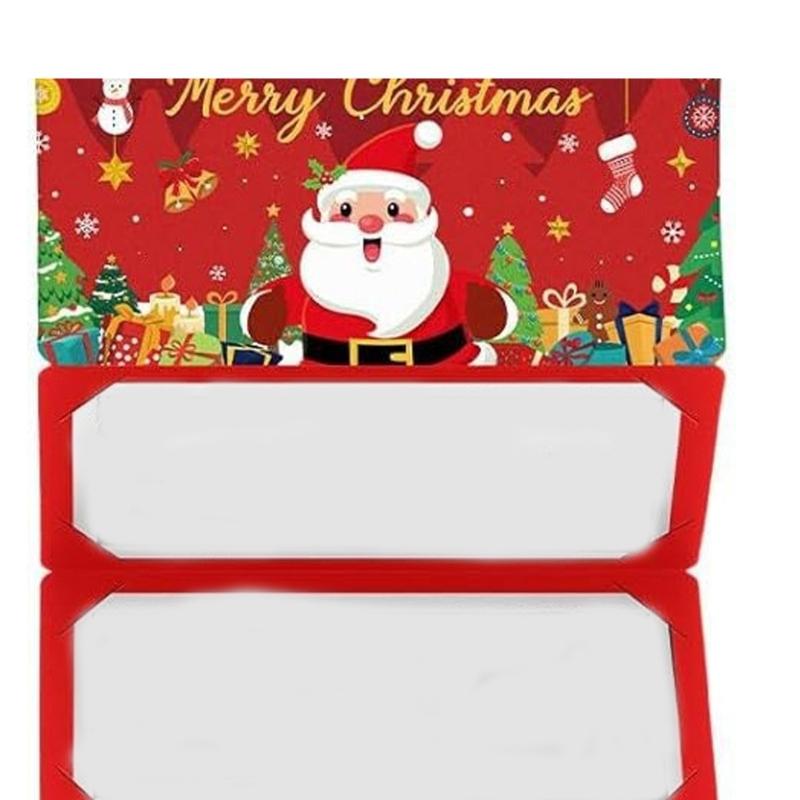 Festival Money Holders for Holiday Cash Gifts Recyclable Christmas Envelope Organizers