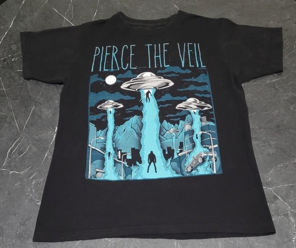 

Pierce The Veil Band UFO Abduction Tshirt S to 5XL NZL428 Unisex T-Shirt S
