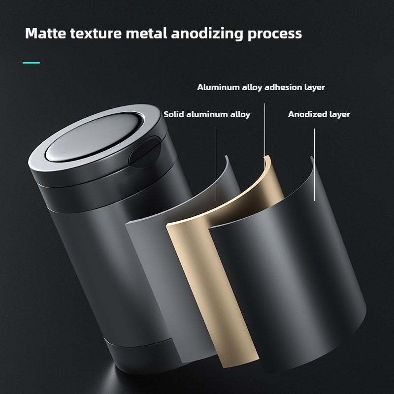 Multifunctional Car Ashtray for Car LED Lighted Alloy Creative Cup Seat Ashtray Car Interior Automotive Interior Accessories