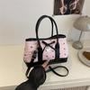 Summer New Popular Handbag Bag Women's Fashion Exquisite Shoulder Bag Bow Cute Commuter Messenger Bag