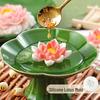 Food-Grade 3D Lotus Flower Silicone Mold