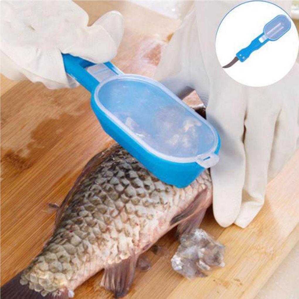 Fish Scale Planer Tool Professional Anti-skidding Cleaning Scale Exquisite Kitchen Tweezer Wear-resistant Seafood Crackers