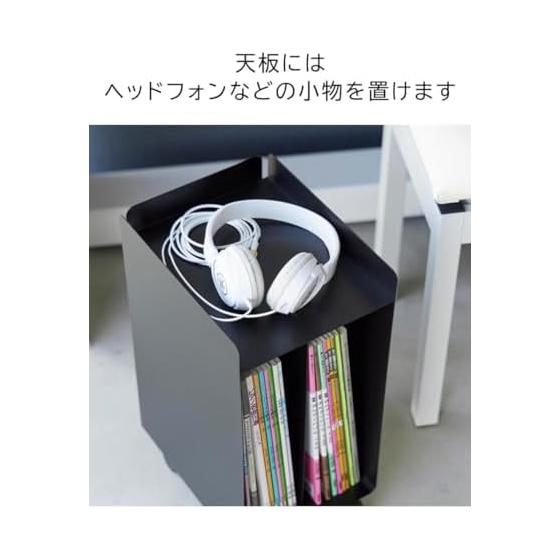 Piano sheet music storage wagon tower white tower sheet music storage storage Yamazaki Jitsugyo wagon with casters bookshelf stopper piano compact