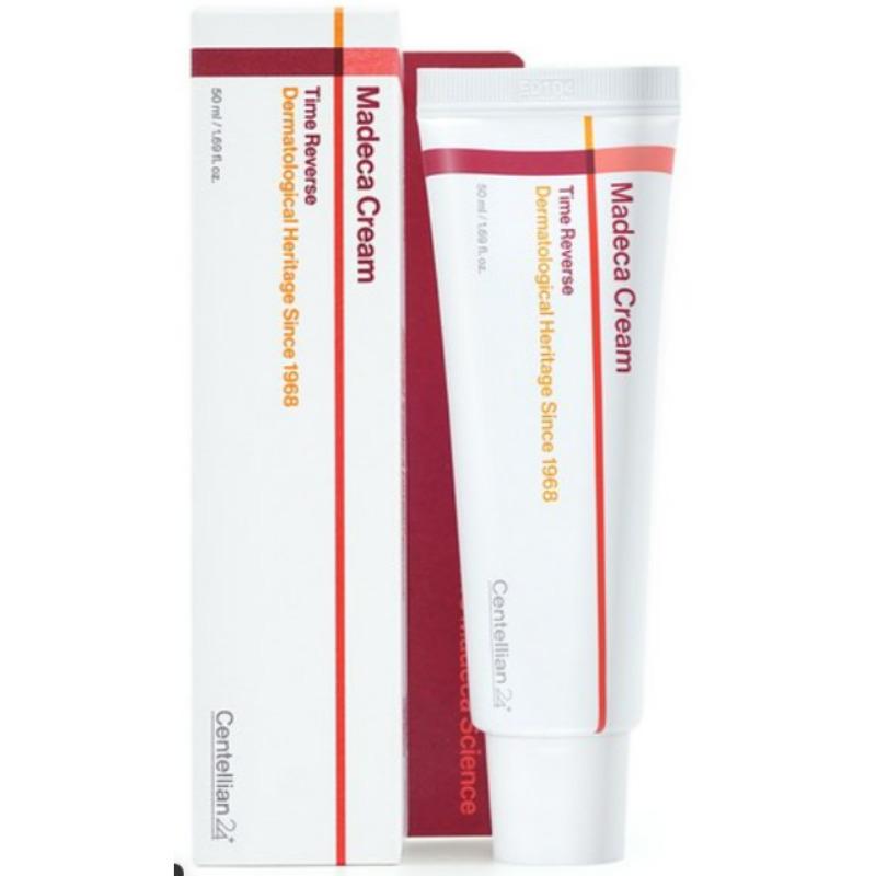 Centellian24 Madeca Cream Time Reverse 50 мл x 2 Набор – Интенсивно укрепляющий и восстанавливающий антивозрастной крем K-Beauty Уход от морщин Увлажняющий крем