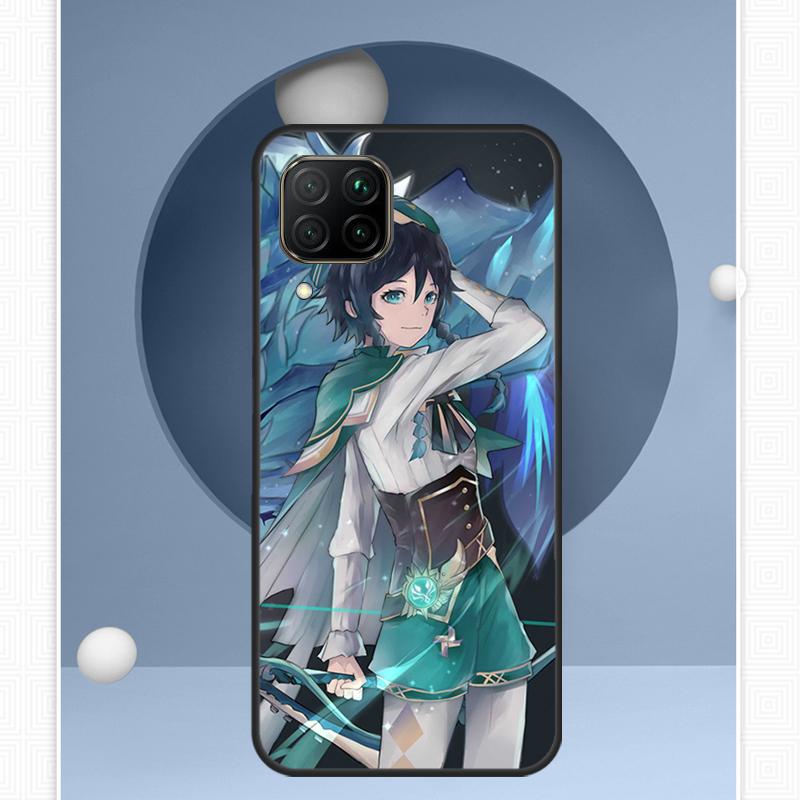 Genshin Impact Venti For Huawei Nova 12s 12i 11i 8i Y91 Y60 Y70 Y72 Y90 Y61 9 10 SE P20 P40 Lite P30 P60 Pro Case