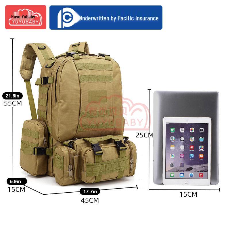 Large Capacity Tactical Outdoor Backpack