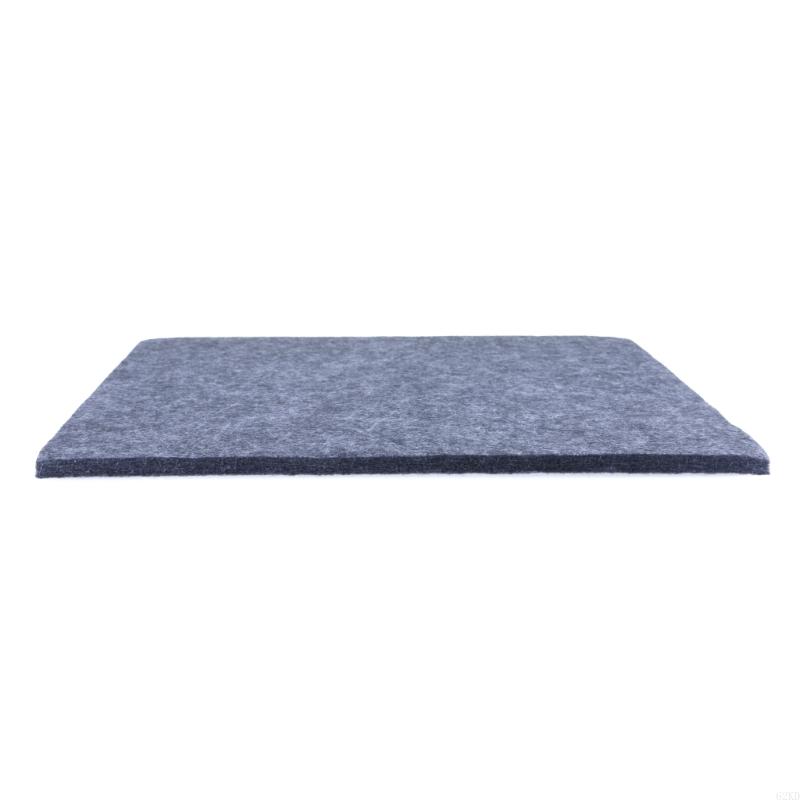62KD Office and School Supplies 8 Felts Wall Tile for Notices with Removable Adhesive