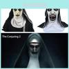The Conjuring 2 Horror Nun Latex Mask Costume For Halloween Cosplay Party Props
