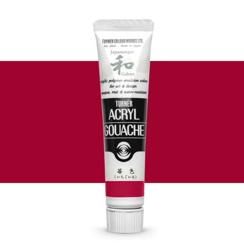 

Turner Color Acrylic Gouache Japanesque Color Strawberry Color AG020328 20ml (No. 6)