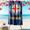 Custom Melbourne Fc Print Beach Towel, Large Soft Quick Dry Towel for Beach Camping Swimming