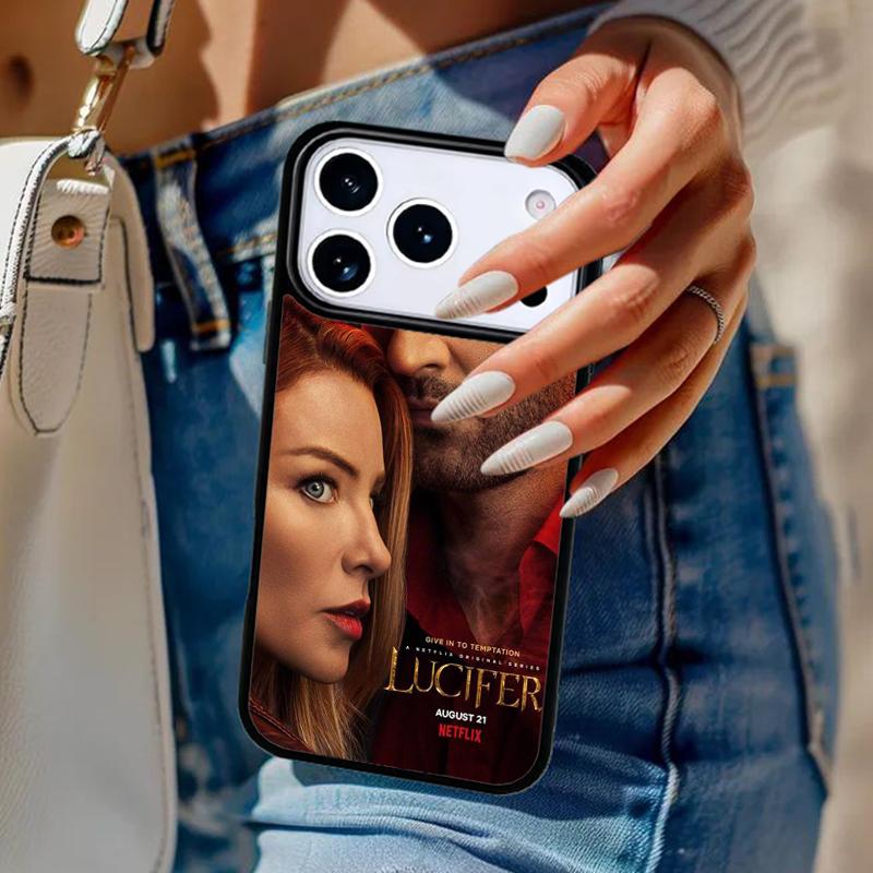 American TV Lucifer Phone Case For iPhone 17 Air 14 15 13 12 Max Cover For Apple 14 15 16 16e 11 Pro Max Plus Coque