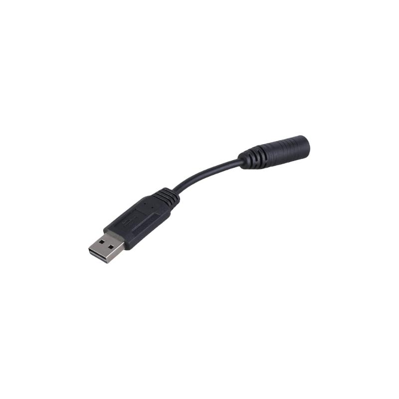 

USB A to 3.5mm Female Headsets Adapter Plugs and Play External Sound Card for Desktops and Laptops Seamlessly Audios 1