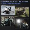 Motorradscheinwerfer, 7 Zoll Motorrad LED Scheinwerfer Gehäuse Eimer und Fern-/Abblendlicht Blinker DRL