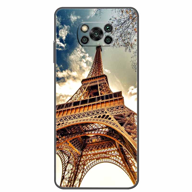 For Xiaomi Poco X3 Pro Case Animal Cat Wolf Soft TPU Phone Cases For Xiaomi Poco X3 NFC Silicone Cover PocoX3 X 3 X3Pro Cartoon