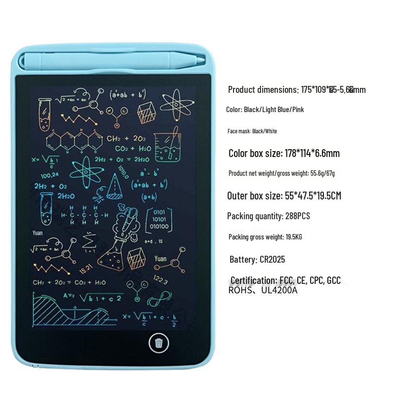 LCD Kids' Erasable Doodle & Drawing Board