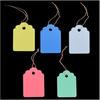 Stylish Plastic Hanging Tags for Gardening Plant Pack of 100 Waterproof Labels