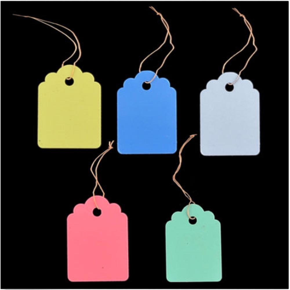 Stylish Plastic Hanging Tags for Gardening Plant Pack of 100 Waterproof Labels