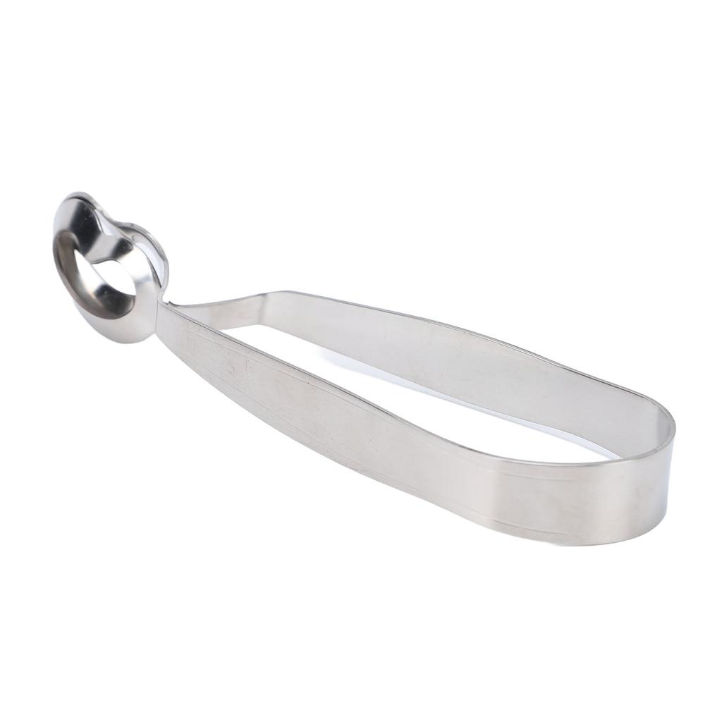 Stainless Steel Snail Tongs Kitchen Utensil Snail Serving Clamp with Ergonomic Handle for Restaurant Home Seafood