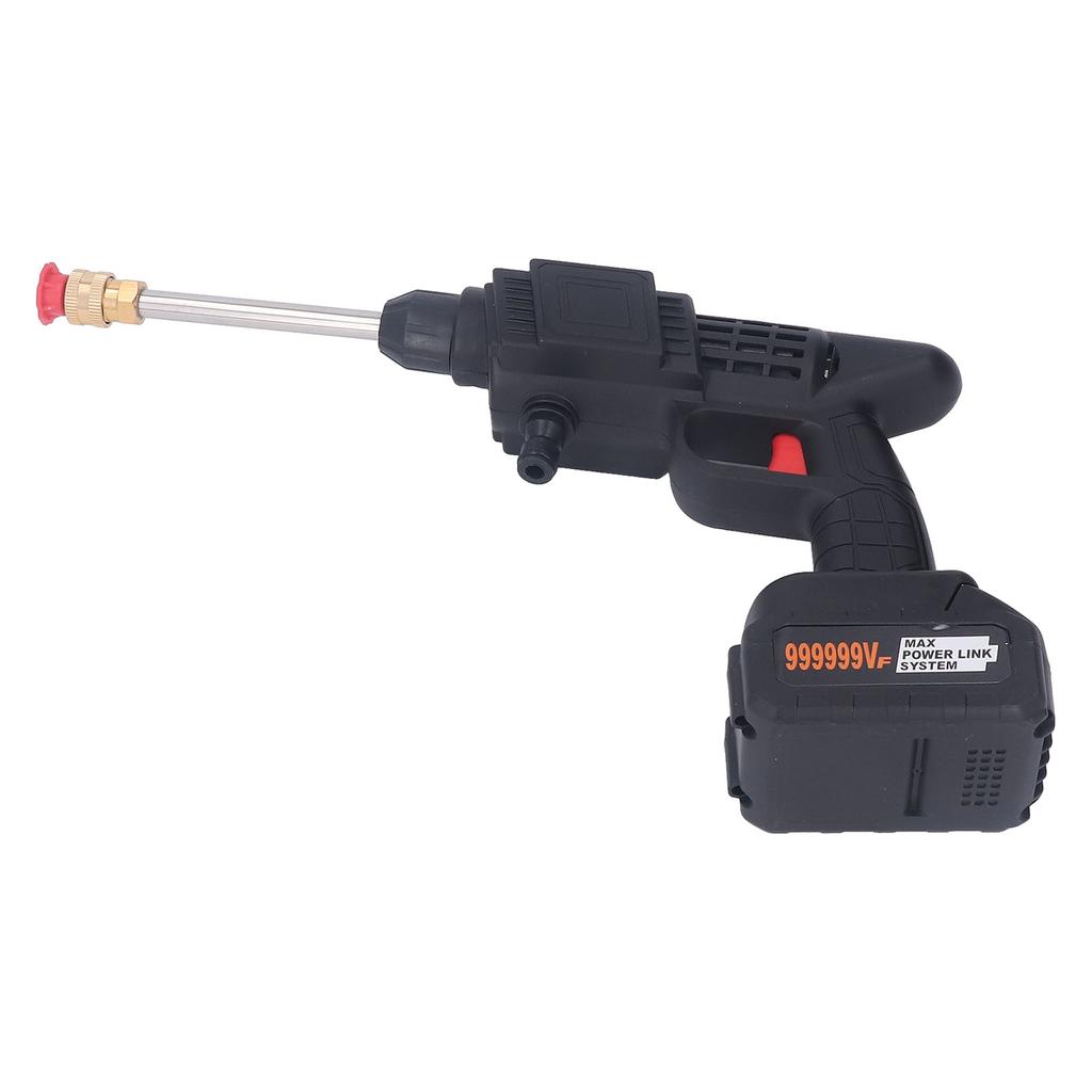 Cordless Car Washer High Pressure Handheld Power Washer Gun for Flower Watering Floor Cleaning 100‑240V EU Plug