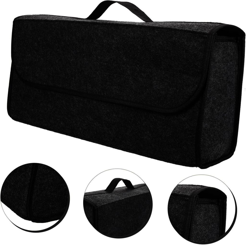 Foldable Car Trunk Felt Storage Organizer