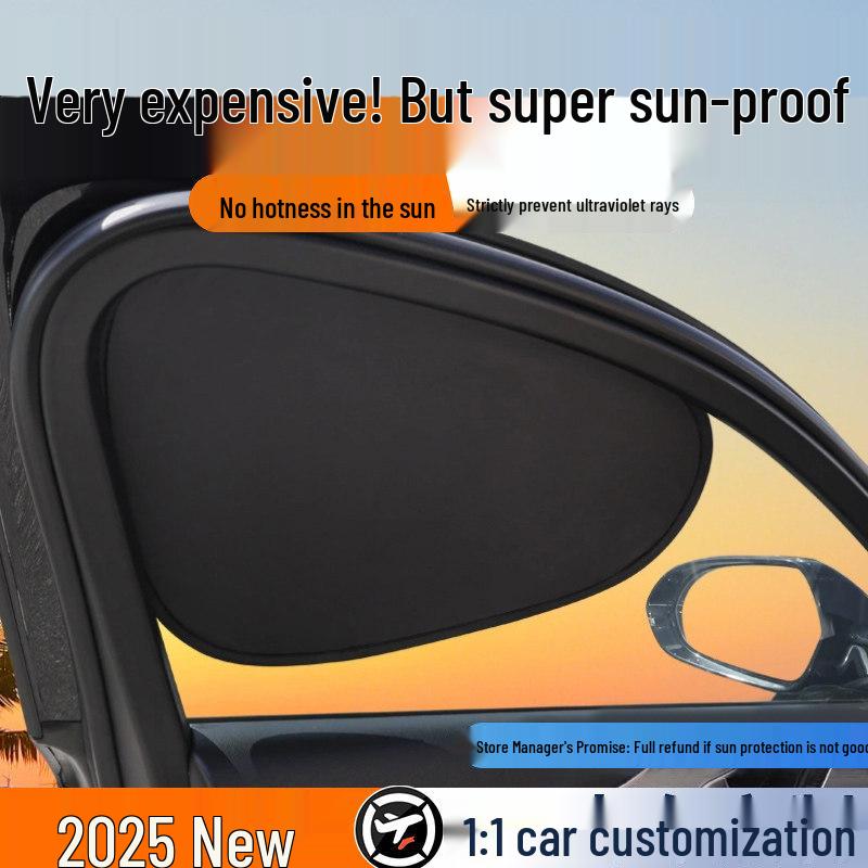 Auto Seitenfenster Sonnenschutz Sichtschutzvorhang für Innen Sonnenschutz