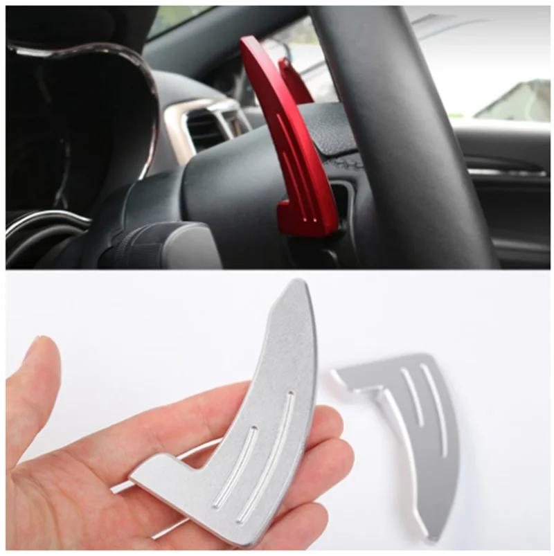For Dodge Challenger 2015-2020 For Jeep Grand Cherokee 2014-2020 Steering Wheel Shift Paddle Shifter Trim Cover