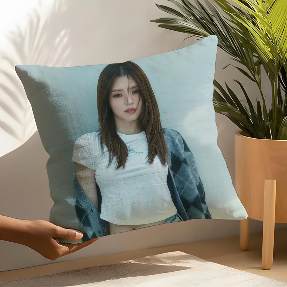 Han So Star Hee Pillow Case Home Living Room Decoration Linen Pillow Cases Cushion Cover