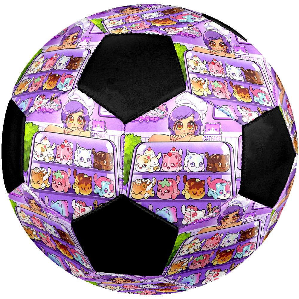Pallone da Calcio Tema Aphmau Misura 5, Adatto Sia per Partite Indoor che Outdoor, un Regalo Adatto a Tutti.