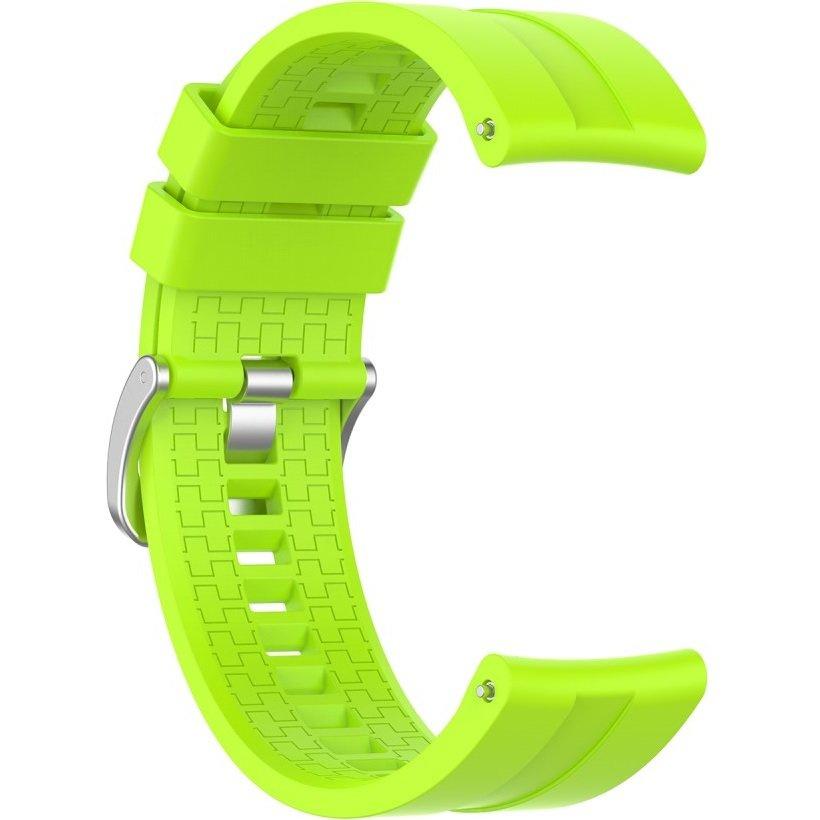 Universal Silicone Strap 22mm, Green