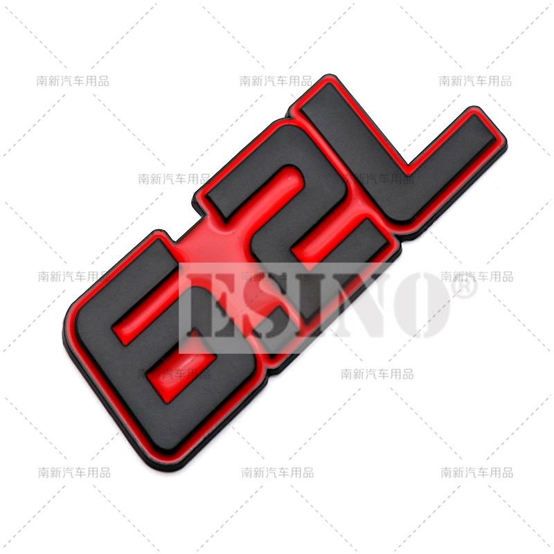 Car Styling DFETRY 3D Metal Chrome Zinc Alloy Adhensive Emblem 5.0L 5.7L 6.0L 6.2L 6.4L 7.0L Body Trunk Fender Badge Accessory