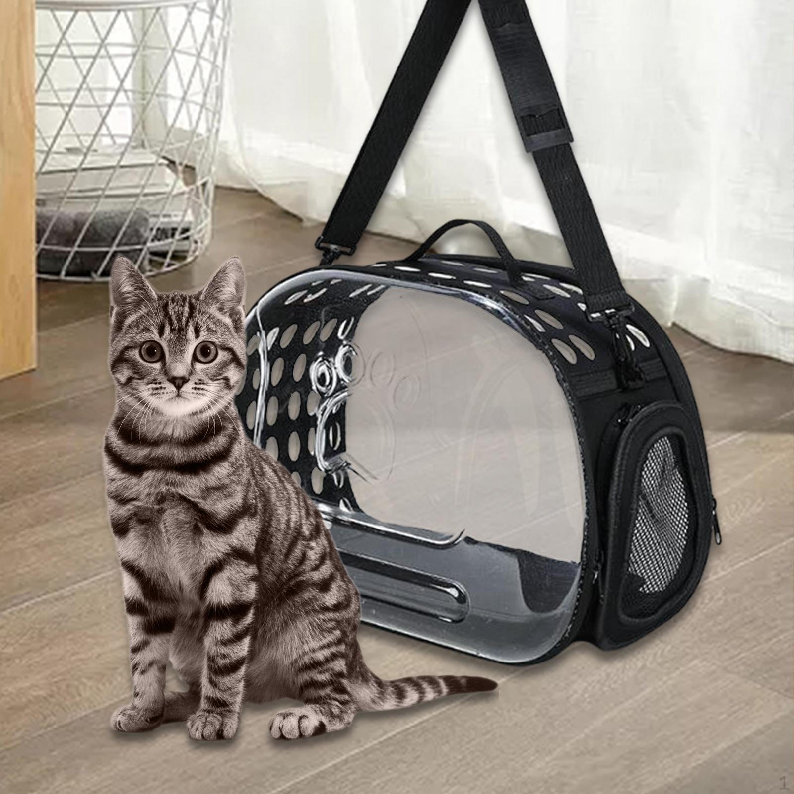 

Carrier for Cats And Small Dogs - Travel Bag Pets S