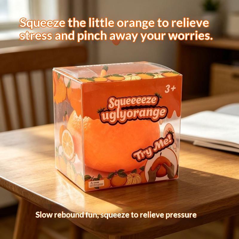 Realistic Fruit Stress Relief Toy Soft Slow Rising Squeeze Toy for Kids Adults Halloween Trick Or Treat Gifts