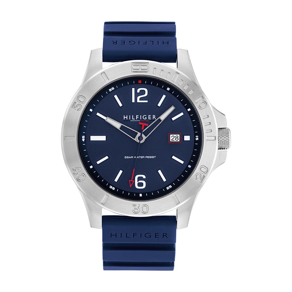 Мужские аналоговые часы Tommy Hilfiger RYAN, Синие, RYAN.